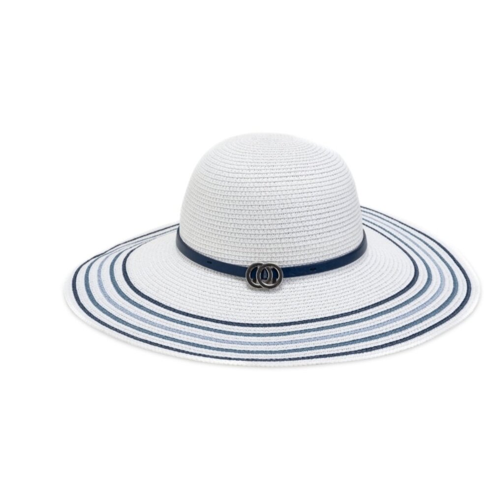 I.n.c. International Concepts Women's Striped Floppy Hat,